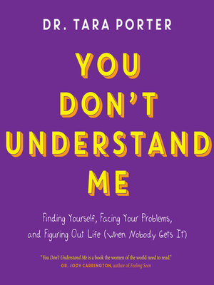 cover image of You Don't Understand Me